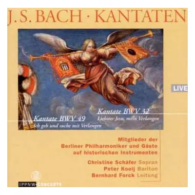 CD Johann Sebastian Bach: Kantaten Bwv 32 & 49