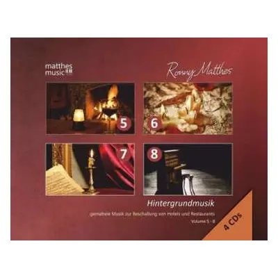 4CD Ronny Matthes: Hintergrundmusik - Gemafreie Musik Zur Beschallung Von Hotels & Restaurants V