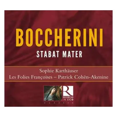 CD Luigi Boccherini: Stabat Mater