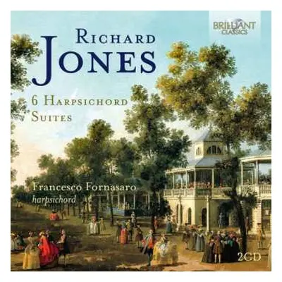 2CD Richard Jones: Cembalosuiten Nr.1-6