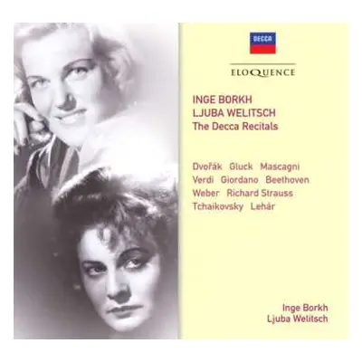 2CD Antonín Dvořák: Inge Borkh & Ljuba Welitsch - The Decca Recitals