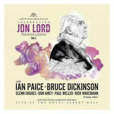 LP/Blu-ray Various: Celebrating Jon Lord, The Rock Legend, Vol.1 LTD