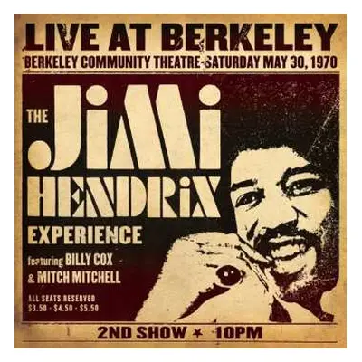 2LP The Jimi Hendrix Experience: Live At Berkeley