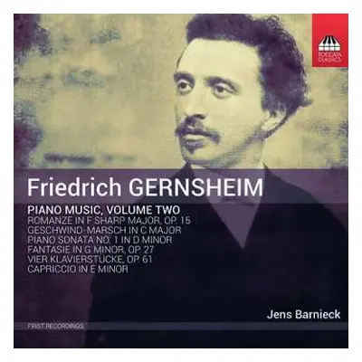 CD Friedrich Gernsheim: Piano Music, Volume Two