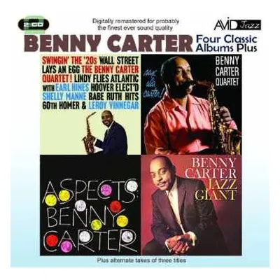 2CD Benny Carter: Four Classic Albums Plus