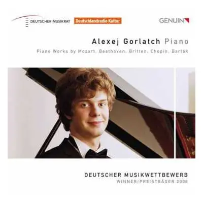 CD Wolfgang Amadeus Mozart: Alexej Gorlatch,klavier