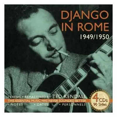 4CD Django Reinhardt: Django In Rome 1949 / 1950