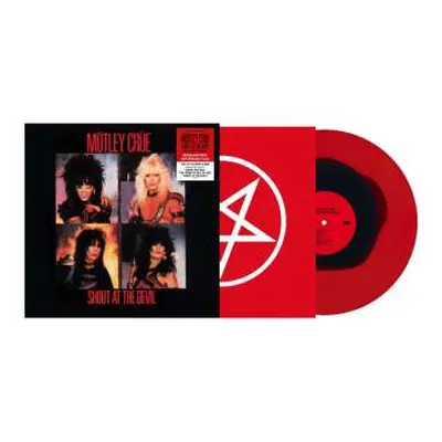 LP Mötley Crüe: Shout At The Devil (40th Anniversary) (black In Ruby Vinyl)