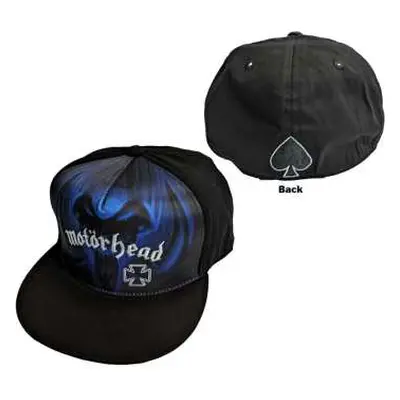 Motorhead Unisex Snapback Cap: Rock 'n' Roll Blue Mono