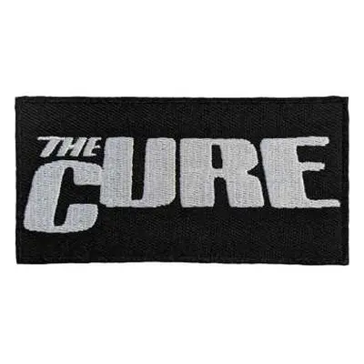 The Cure Standard Woven Patch: Logo