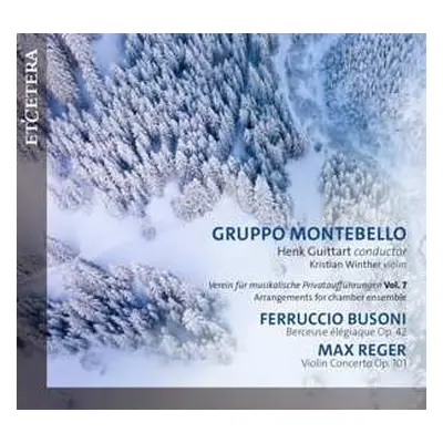 CD Gruppo Montobello & He...: Ferruccio Busoni & Max Reger: Berceuse Elegiaque Op. 42/violin Con