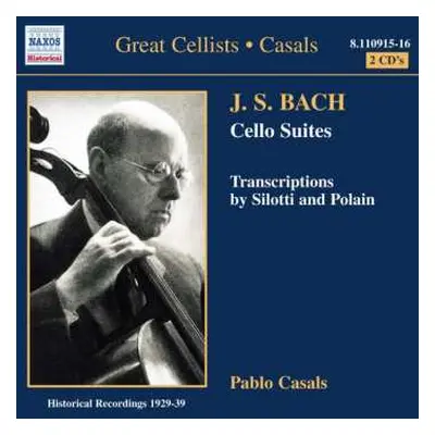 2CD Johann Sebastian Bach: Cello Suites Nos. 1-6