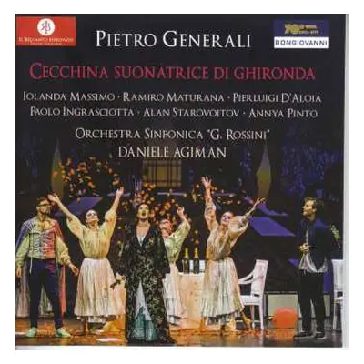 2CD Pietro Generali: Cecchina Suonatrice Die Ghironda