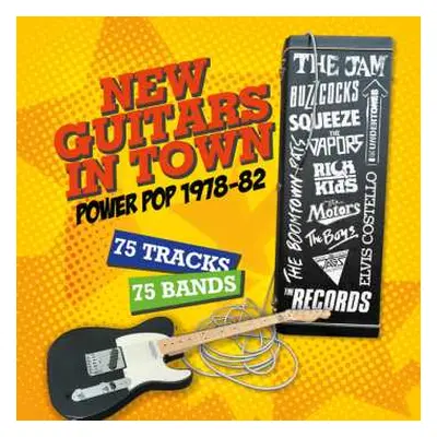 3CD Various: New Guitars In Town: Power Pop 1978-82