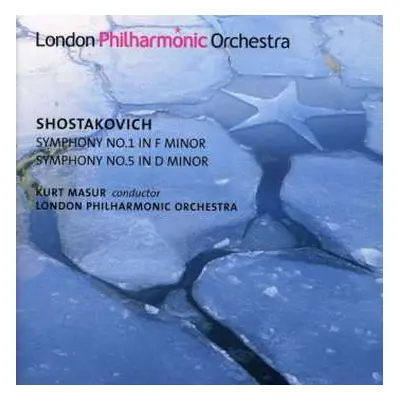 SACD The London Philharmonic Orchestra: Symphony No.1 in F Minor - Symphony No.5 in D Minor