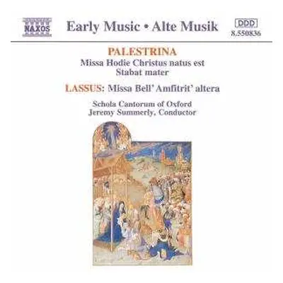 CD Giovanni Pierluigi da Palestrina: Masses