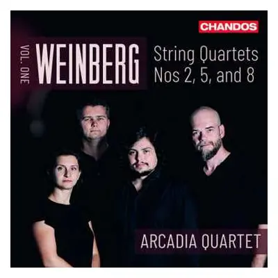 CD Mieczysław Weinberg: String Quartets, Volume 1