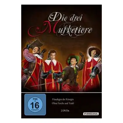 2DVD Various: Die Drei Musketiere Teile 1 & 2