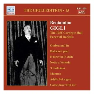 CD Giacomo Meyerbeer: Benjamino Gigli- Edition Vol.15