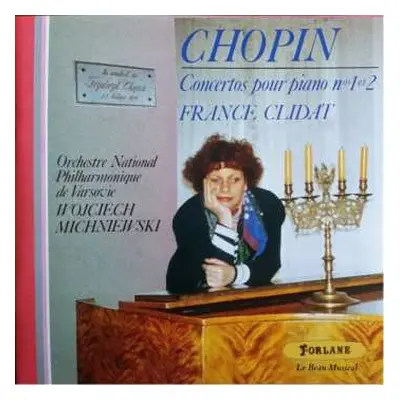 CD Frédéric Chopin: Concertos Pour Piano N°1 Et 2