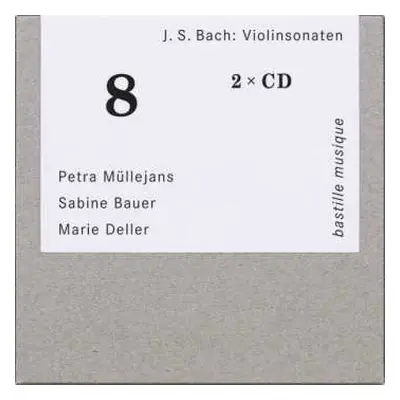 2CD Johann Sebastian Bach: Sonaten Für Violine & Cembalo Bwv 1014-1019,1021,1023