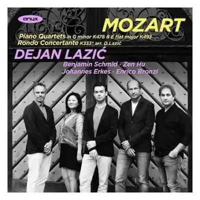 CD Wolfgang Amadeus Mozart: Piano Quartets In G Minor K478 & E Flat Major K493; Rondo Concertant