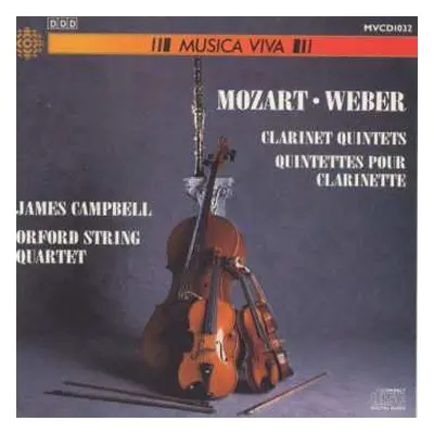 CD Wolfgang Amadeus Mozart: Klarinettenquintett Kv 581