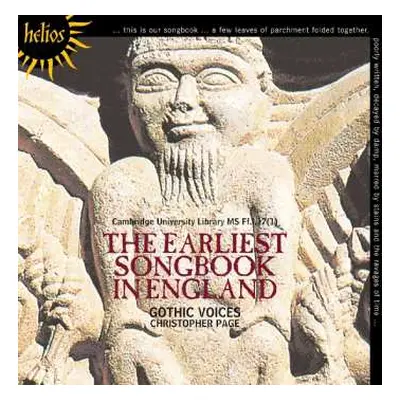 CD Various: The Earliest Songbook In England