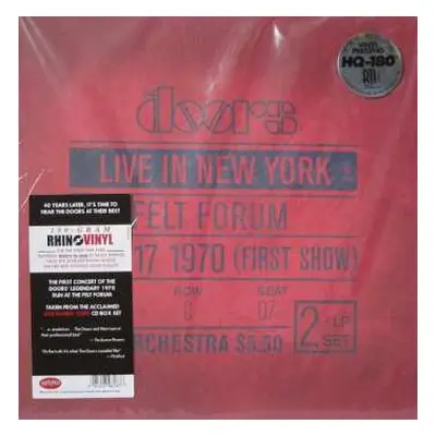 2LP The Doors: Live In New York