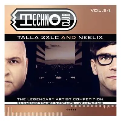 2CD Talla 2XLC: Techno Club Vol.54