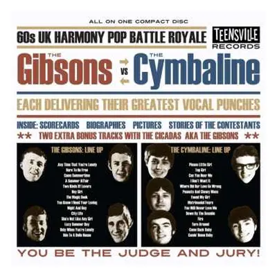 CD The Gibsons: 60s UK Harmony Pop Battle Royale