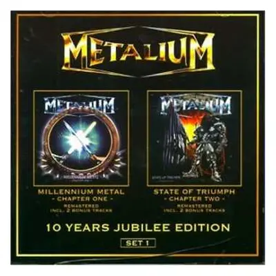 2CD Metalium: 10 Years Jubilee Edition Set 1