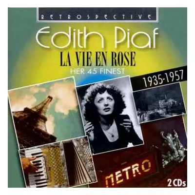 2CD Edith Piaf: La Vie En Rose