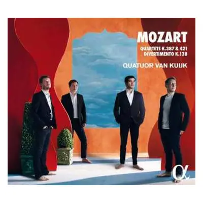 CD Wolfgang Amadeus Mozart: Quartets K.387 & 421 - Divertimento K.138