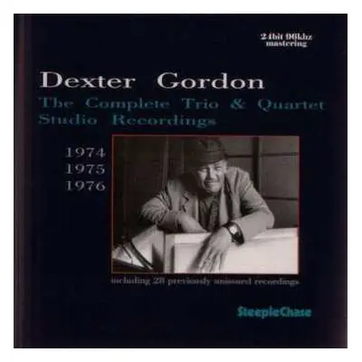 8CD/Box Set Dexter Gordon: The Complete Trio & Quartet Studio Recordings 1974 1975 1976