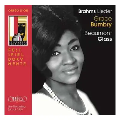 CD Johannes Brahms: Lieder