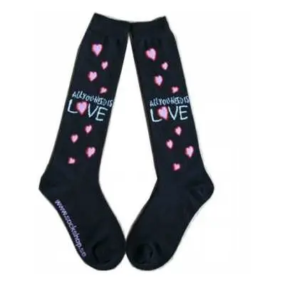 Dámské Knee High Socks All You Need Is Love 36 - 42