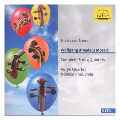 3CD Wolfgang Amadeus Mozart: Complete String Quintets