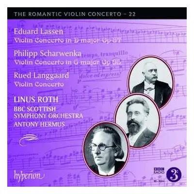 CD Linus Roth: Violin Concerto In D Major, Op 87 / Violin Concero In Major, Op 95 / Violin Conce