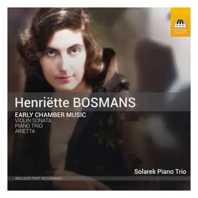 CD Henriette Bosmans: Early Chamber Music