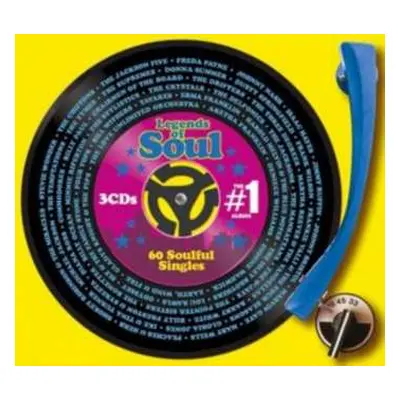 3CD Various: The #1 Album: Legends Of Soul