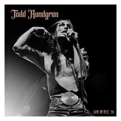 CD Todd Rundgren: Live In Nyc'78