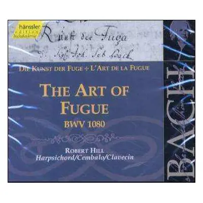 2CD Johann Sebastian Bach: The Art Of Fugue BWV 1080