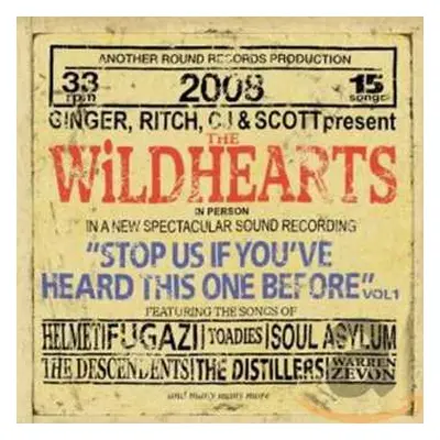 CD The Wildhearts: Stop Us If You've Heard This One Before Vol 1