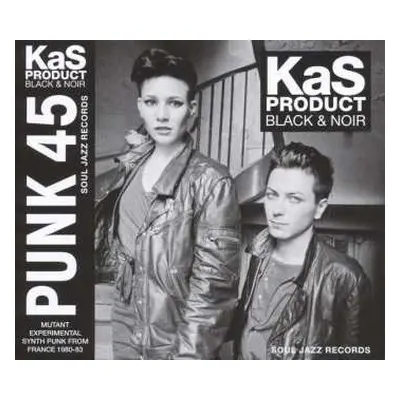 LP Kas Product: Black & Noir (Mutant Experimental Synth Punk From France 1980-83) LTD