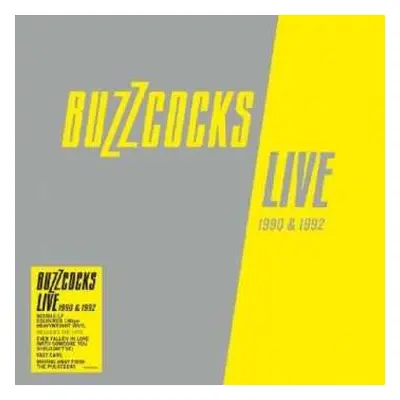 2LP Buzzcocks: Live 1990 & 1992 CLR