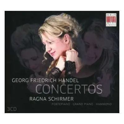 3CD Georg Friedrich Händel: Konzerte Für Hammerklavier/flügel/hammond-orgel