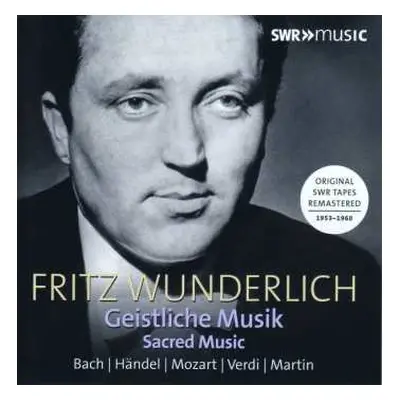 7CD Johann Sebastian Bach: Fritz Wunderlich - Geistliche Musik