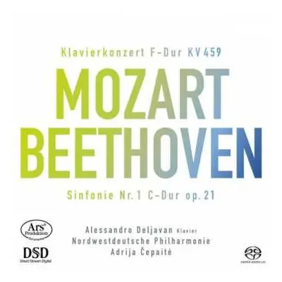 SACD Ludwig van Beethoven: Klavierkonzert F-Dur Kv 459 / Sinfonie Nr. 1 C-Dur Op. 21