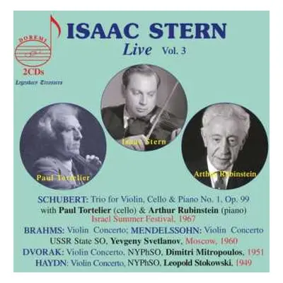 2CD Franz Schubert: Isaac Stern - Live Vol.3